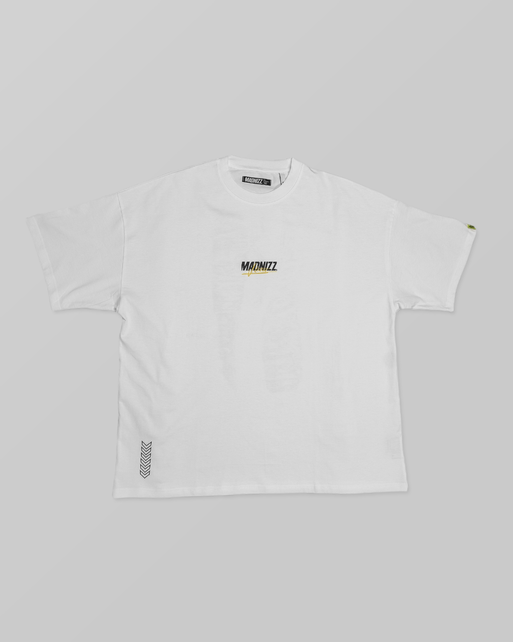 Oversized T-Shirt Weiß - Madnizz x Andrej Zwetzig