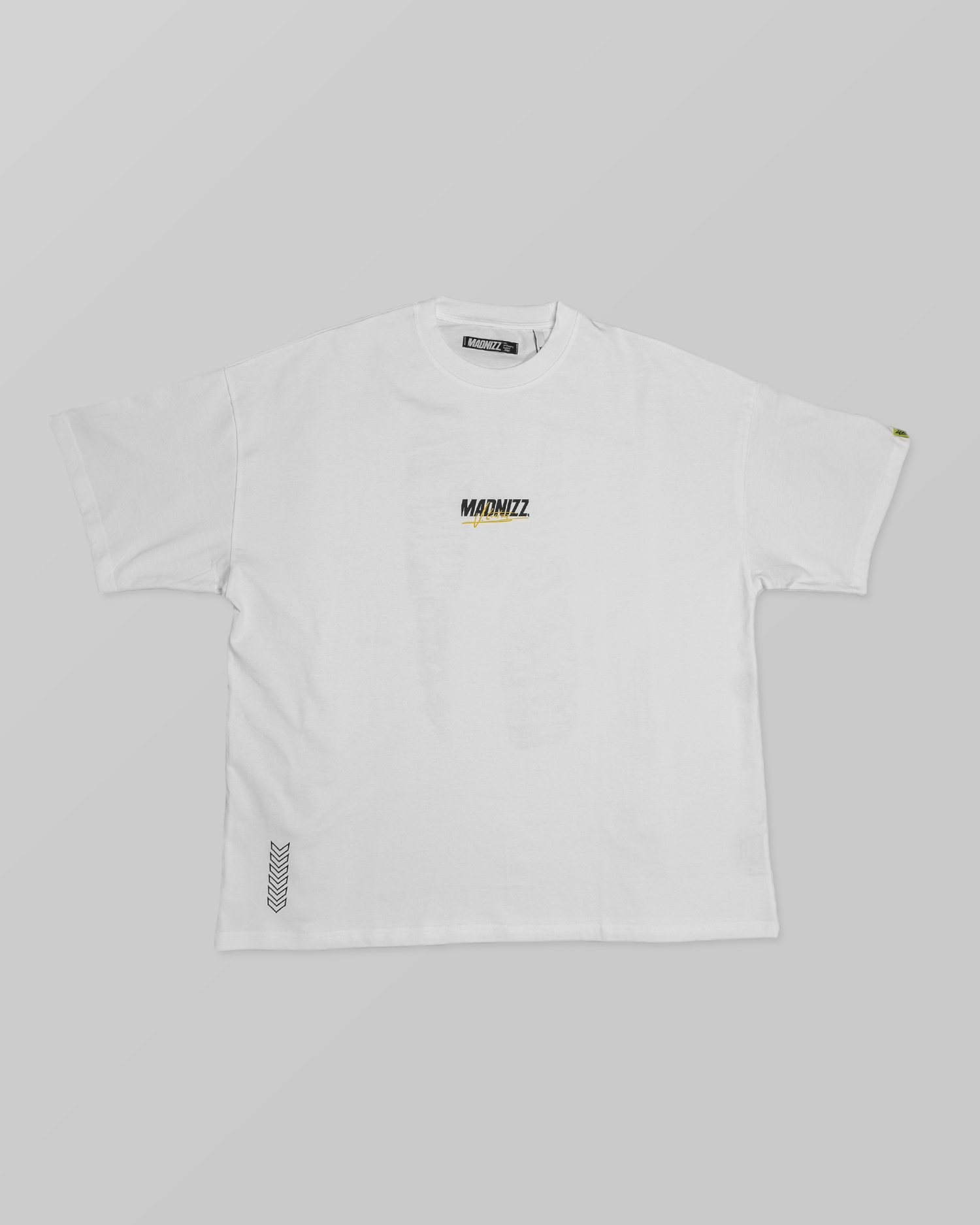 Oversized T-Shirt Weiß - Madnizz x Andrej Zwetzig